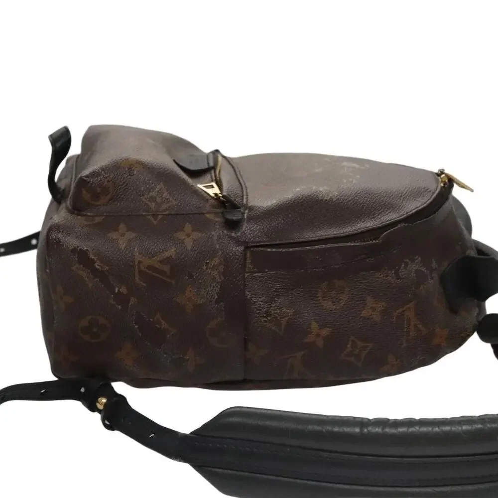 Louis Vuitton Monogram Palm Springs PM Backpack Brown